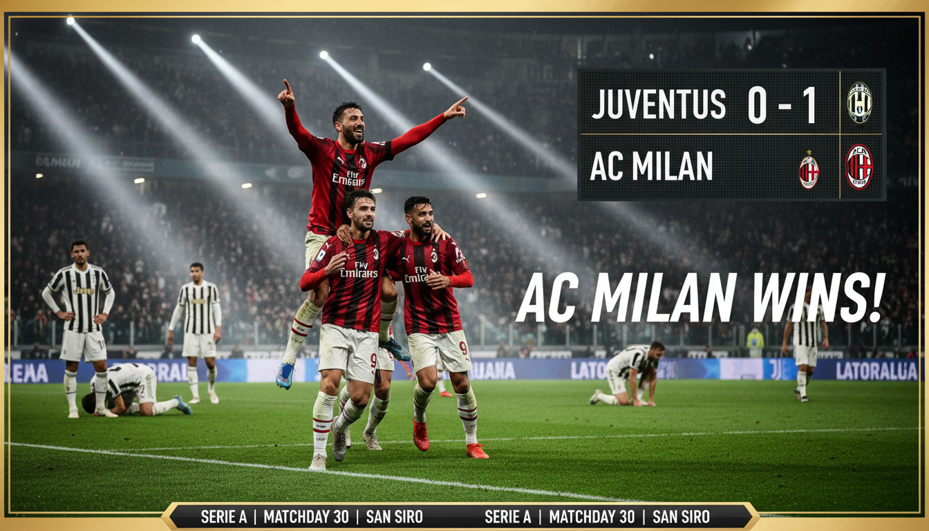 Kết quả Juventus vs AC Milan