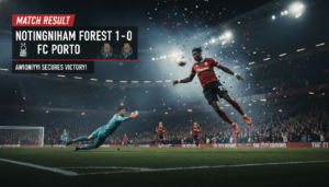 Kết Quả Nottingham Forest Vs FC Porto: 1-0 – Vé Bán Kết Lịch Sử